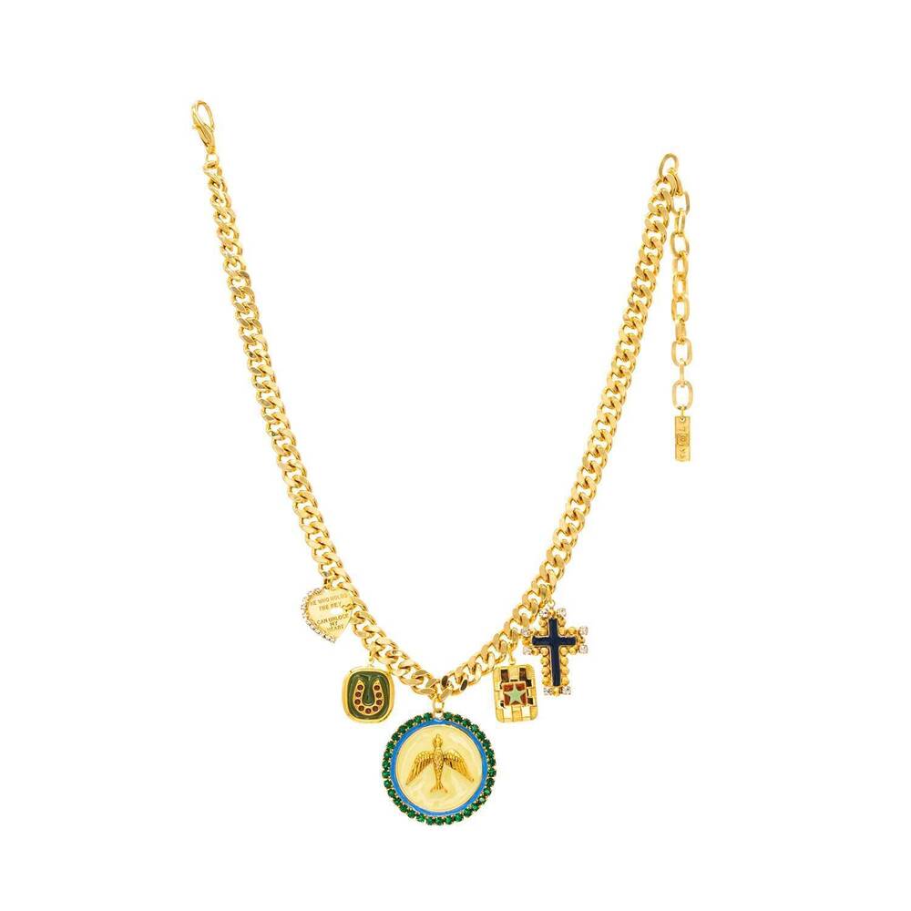 NEW TOVA women's brady necklace in gold
